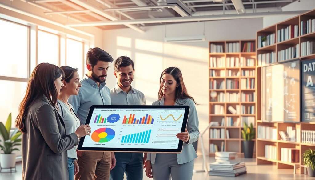 A-visually-engaging-illustration-depicting-various-types-of-training-data-in-artificial-1024x585 تدريب واختبار نماذج الذكاء الاصطناعي