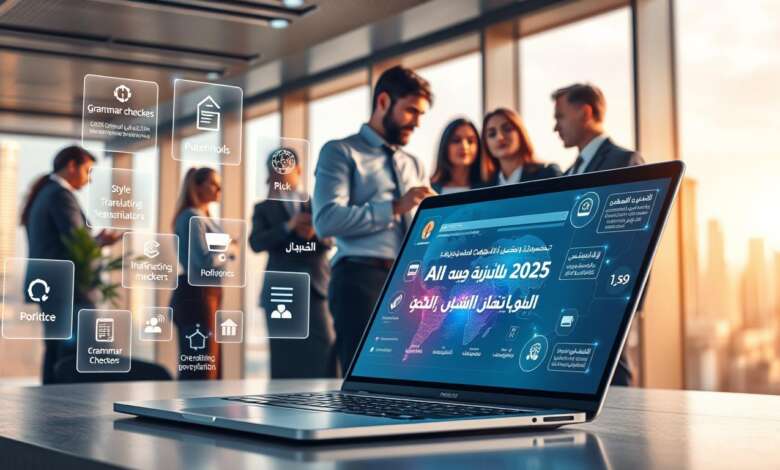 أفضل أدوات الذكاء الاصطناعي للكتابة العربية في 2025 أفضل أدوات الذكاء الاصطناعي للكتابة العربية في 2025