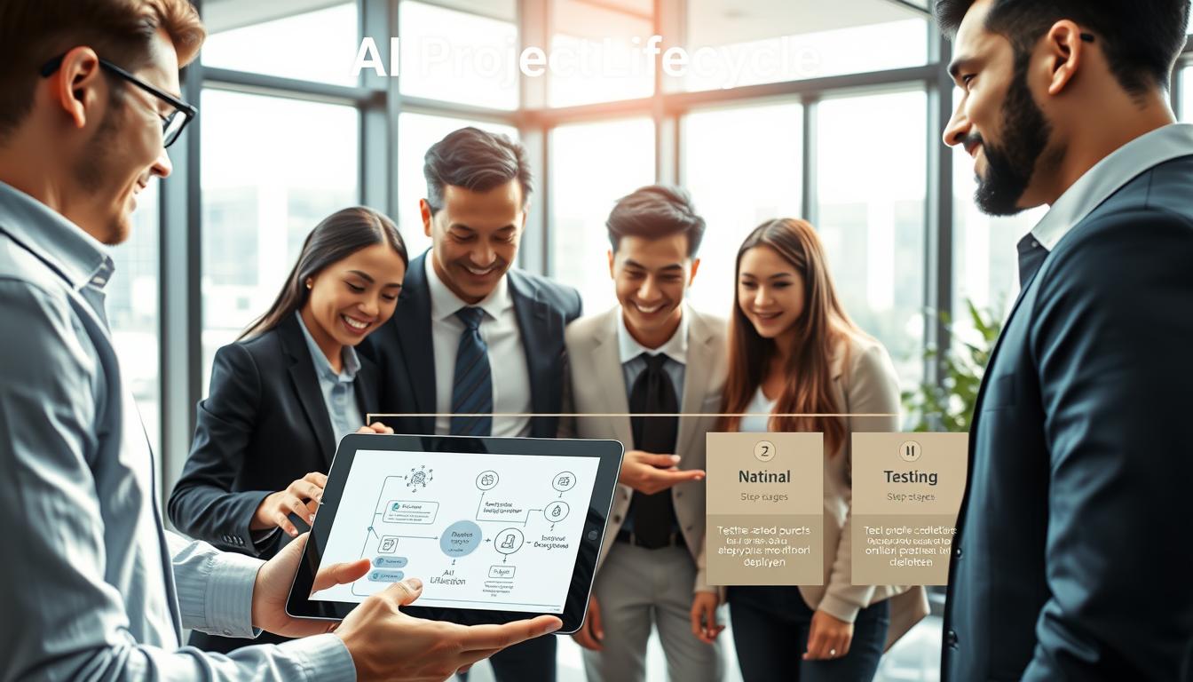 دورة حياة مشروع الذكاء الاصطناعي خطوة بخطوة