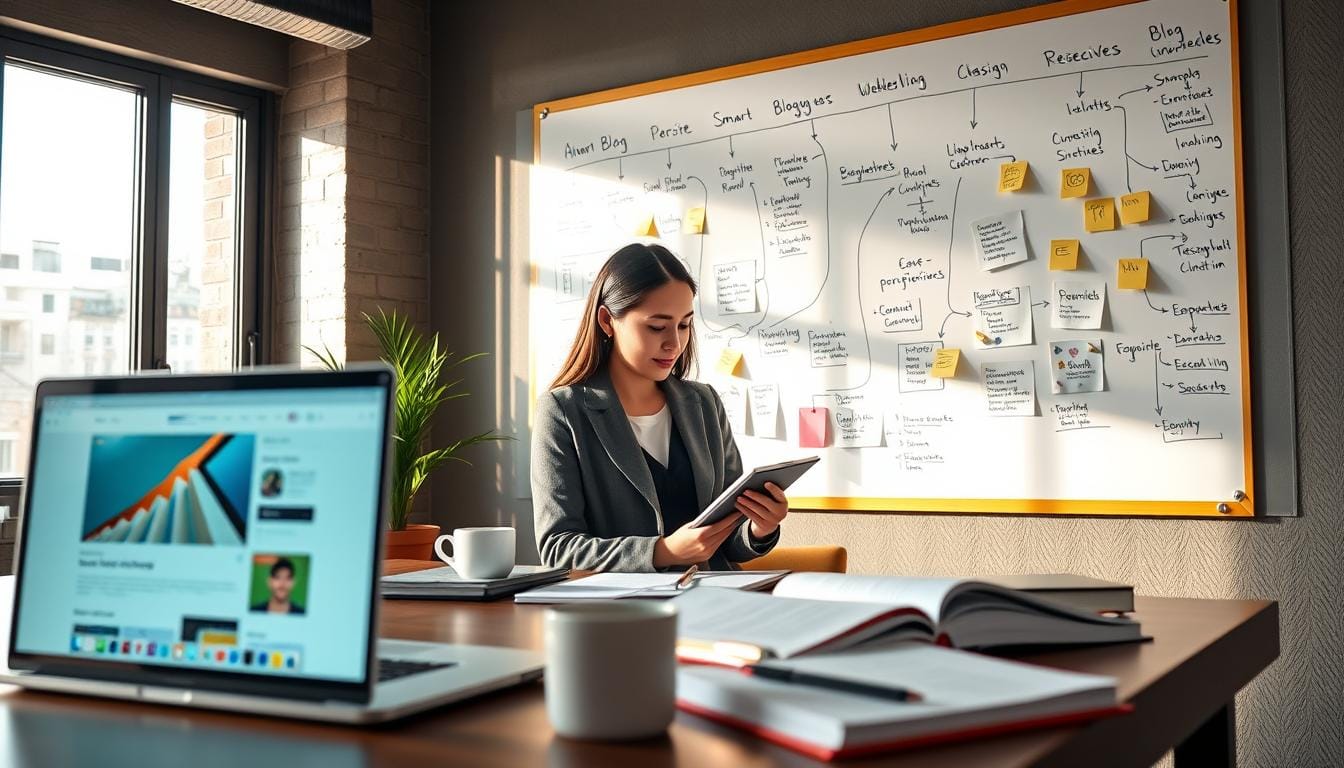 مشروع إنشاء مدونة ذكية خطوة بخطوة للمبتدئين