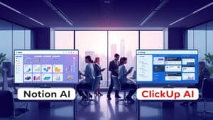 مقارنة بين Notion AI وClickUp AI: من الأفضل لإدارة الأعمال؟