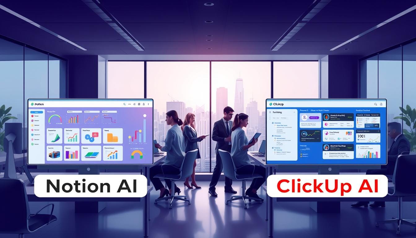 مقارنة بين Notion AI وClickUp AI: من الأفضل لإدارة الأعمال؟