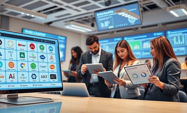 مقارنة بين منصات التعلم العربية التي تستخدم AI